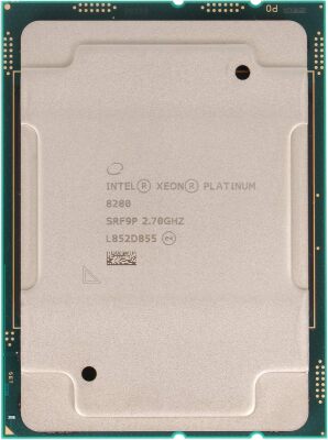 2.EL CPU SERVER 8280 PLATINUM 28CORE 56THREADS 2,70GHz-4,00GHz 38,5MB ÖN.BELLEK FCLGA3647 - 1