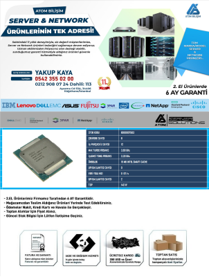 2.EL CPU SERVER İ7-5820K 6 CORE 12 THREADS 3,30GHz-3,60GHz 15MB ÖN BELLEK LGA 2011 - 2