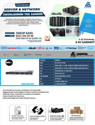 2.EL DELL R630 XEON E5-2695 V4 2X CPU 256 GB DDR4 HDD YOK 8X 2,5 BAY H730 RAID + BATTERY 2X 750W POWER - 2