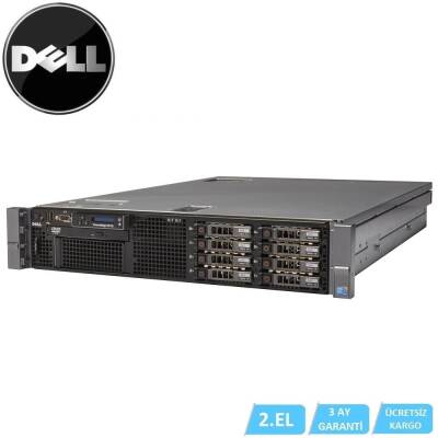 2.EL DELL R710 Xeon X5675 2X CPU 128 GB DDR3 3X 900GB 2,5 inç SAS 10K 2.EL SERVER CTO DELL R710 8X 2,5 inç HDD BAY 2X 870W POWER - 1