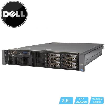 2.EL DELL R710 Xeon X5675 2X CPU 64 GB DDR3 3X 900GB 2,5 inç SAS 10K 2.EL DELL SERVER 8 X 2,5 HDD 870WX2 POWER - 1