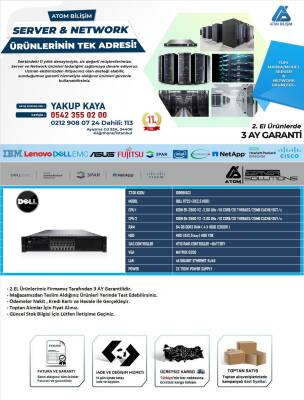 2.EL DELL R720 XEON E5-2680 V2 2X CPU 64 GB DDR3 HDD Yok 8x 2.5 Sas H710 RAID + BATTERY 2X 750W POWER - 2