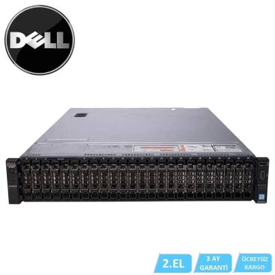 2.EL DELL R730 XD XEON E5-2699 V4 2X CPU 512GB DDR4 2400T (8X64GB) HDD YOK H730 RAID + BATTERY 2X 1100W POWER - 1