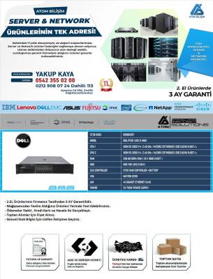 2.EL DELL R730 XEON E5 E5-2680 V4 2X CPU 256 GB DDR4 HDD YOK 8X 2,5 BAY H730 RAID + BATTERY 2X 750W POWER - 2