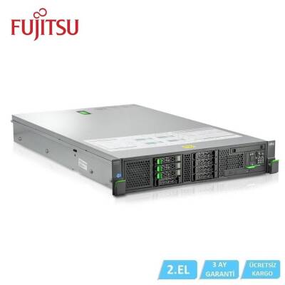 2.EL FUJITSU RX300 S8 XEON E5-2670 V2 2X CPU 64 GB DDR3 2X 900GB 2,5 inç 10K SAS LSI MEGARAID 512MB 2X 450W POWER - 1