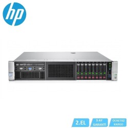 2.EL HP Dl380 Gen9 (2U) XEON E5 E5-2680 V3 2X CPU 128 GB DDR4 HDD Yok 8x 2.5 inç Bay P440AR + BATTERY 2X 500W POWER - 1