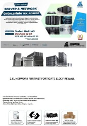 2.El Network Fortınet Fortıgate 110C Fırewall - 2