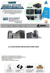 2.El Ram Server 8Gb Mıcron 5300F Ddr2 - 2