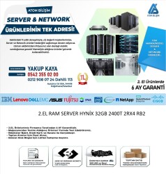 2.EL RAM SERVER HYNİX 32GB 2400T 2RX4 RB2 - 2