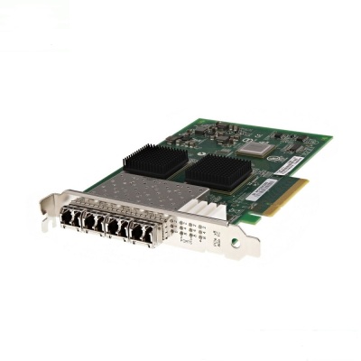 2.EL SERVER HBA QLOGIC QLE2564 QUAD PORT 8G FIBER CHANNEL PCI-E KART - 1