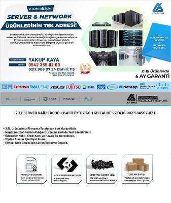 2.EL SERVER RAID CACHE + BATTERY G7 G6 1GB CACHE 571436-002 534562-b21 - 2
