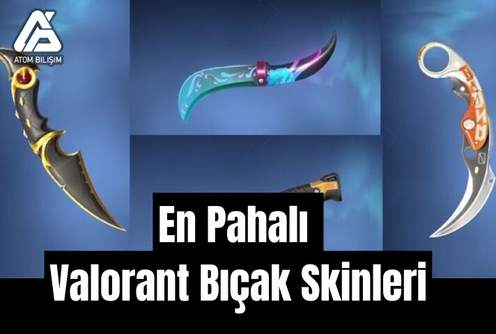 En Pahalı Valorant Bıçak Skinleri