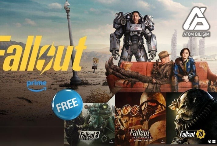 Amazon Fallout Dizisini Duyurmak için Fallout Oyununu Ücretsiz Sunuyor!