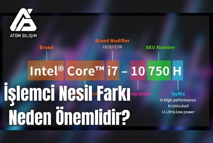 İşlemci Nesil Farkı Neden Önemlidir?