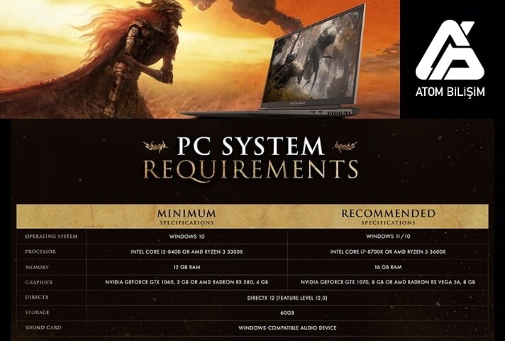 Elden Ring Sistem Gereksinimleri Nelerdir?