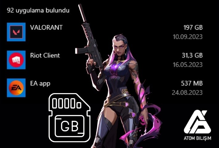 Valorant Kaç GB, Bilgisayarda Ne Kadar Yer Kaplıyor?