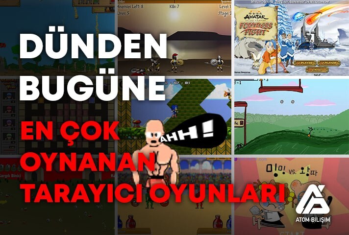Dünden Bugüne En Çok Oynanan Tarayıcı Oyunları