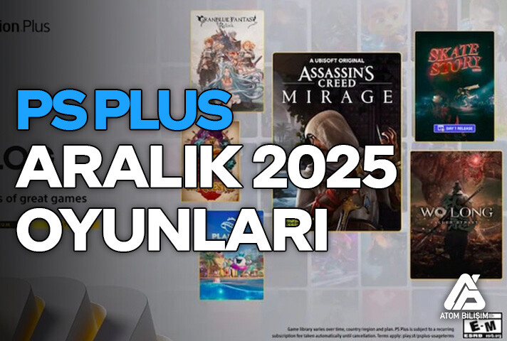 PS Plus Aralık 2025 Oyunları Belli Oldu!