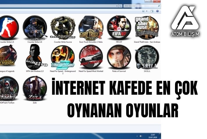 İnternet Kafede En Çok Oynanan Oyunlar