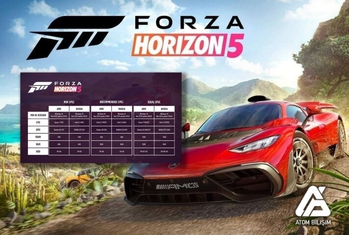 Forza Horizon 5 Sistem Gereksinimleri Nelerdir?