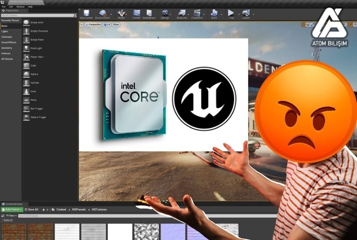 Unreal Engine, Intel i9 13. ve 14. Nesil İşlemcide Çöküyor!