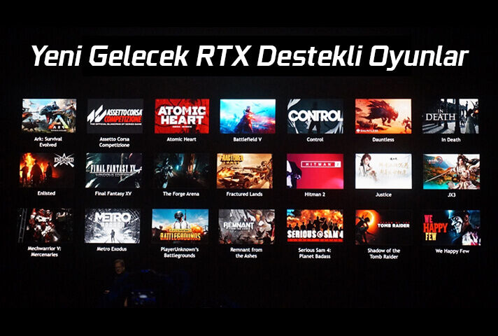 Yeni Gelecek RT Destekli Oyunlar!