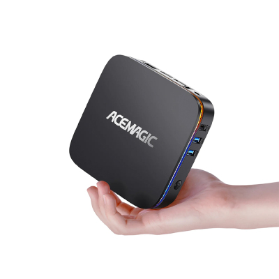 Acemagic AK1 PLUS-x2 Intel N100 12.Nesil 32GB DDR4 1TB NVMe SSD WiFi 5 BT 4.2 VESA W11 PRO Mini PC - 1