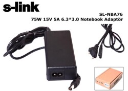 Adaptör Nb S-Lınk Sl-Nba76 75w 15v 5a 6.3*3.0 Toshıba Standart - 1