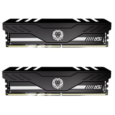 Agi 16GB (8x8) Kit DDR4 3600MHZ UDIMMCL18 Soğutuculu PC Ram - 1