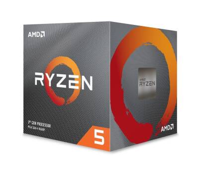 AMD Ryzen 5 3600XT 3.80Ghz 32Mb 6 Çekirdek AM4 3.Gen Box İşlemci - 1