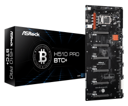 Asrock H510 Pro Btc+ Intel C242 DDR4 ATX Anakart - Asrock