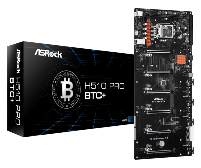 Asrock H510 Pro Btc+ Intel C242 DDR4 ATX Anakart - 1