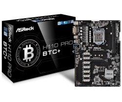 ASRock Q270 PRO BTC+ 6.Gen, 7.Gen (H110) Anakart - 1