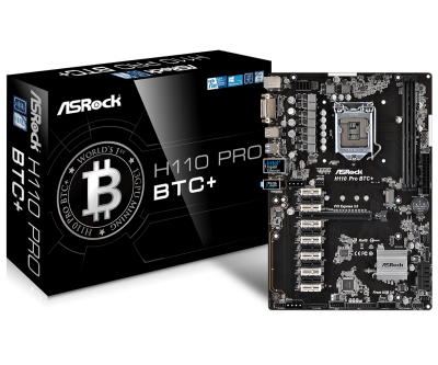 ASRock Q270 PRO BTC+ 6.Gen, 7.Gen (H110) Anakart - 1