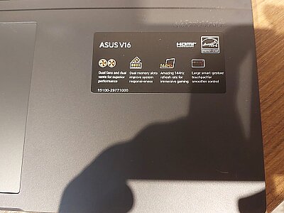 Asus Intel Core 7 240H 16GB DDR5 Ram 512GB SSD RTX5070 8GB 16