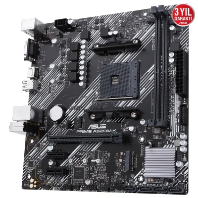 Asus Prime A520M-K mATX M.2 DDR4 AM4 Anakart - 2