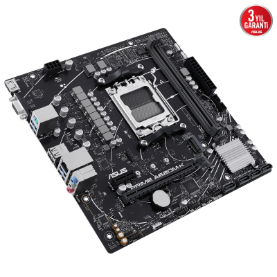 Asus Prime A620M-K AMD AM5 DDR5 Micro ATX Anakart - 3