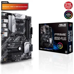 Asus Prime B550 Plus ARGB M.2 ATX DDR4 AM4 Anakart - 1