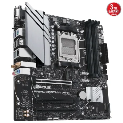 Asus Prime B650M-A WIFI II RGB M.2 DDR5 AM5 Anakart - 3