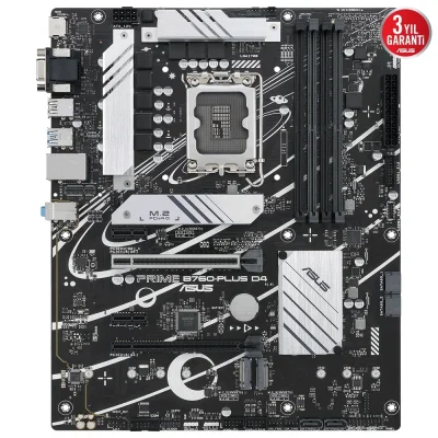 Asus Prime B760 Plus RGB M.2 ATX DDR4 LGA1700 Anakart - 2