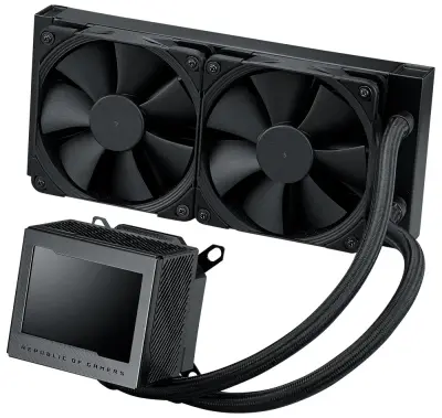 Asus ROG Ryujin III 240 OLED 240 mm Intel(1700p)-AMD Uyumlu Sıvı Soğutucu - 3