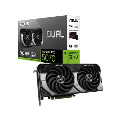 Asus RTX 5070 Dual OC Edition DUAL-RTX5070-O12G 192 Bit GDDR7 12GB Ekran Kartı - 1