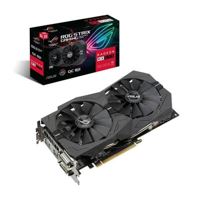 Asus RX570 Amd GDDR5 256Bit Hdmi.Display Üç Fan 8GB Gaming Ekran Kartı - 1