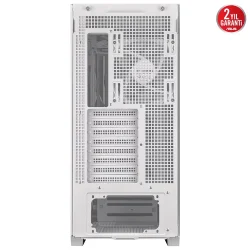 Asus TUF Gaming GT302 ARGB Temperli Cam Beyaz E-ATX Mid Tower Kasa - 7