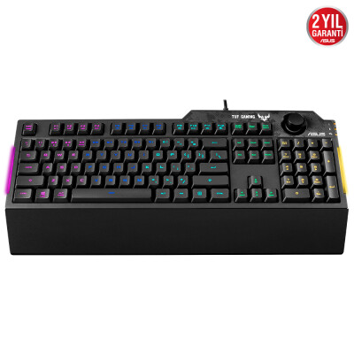 Asus TUF Gaming K1 RGB Kablolu Oyuncu Klavyesi - 2