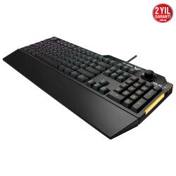Asus TUF Gaming K1 RGB Kablolu Oyuncu Klavyesi - Asus (2)
