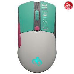 Asus TUF Gaming Mini Hatsune Miku Edition Şarjlı Optik Kablolu/Kablosuz Oyuncu Mouse - 1