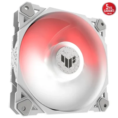 Asus TUF Gaming TF120 ARGB Beyaz 120mm Kasa Fanı - 2