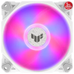 Asus TUF Gaming TF120 ARGB Beyaz 120mm Kasa Fanı - 3
