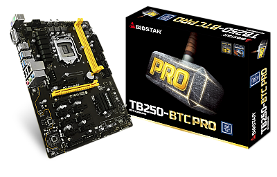 Biostar TB250-BTC DDR4 6.7 Gen H110 ATX Anakart - 1
